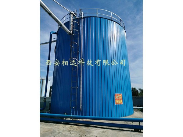 陜西寶雞某化工廠浮標(biāo)液位計(jì)安裝圖
